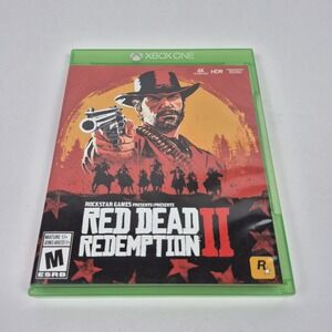 Red Dead Redemption 2 Xbox One Game Complete With Map Disc Set